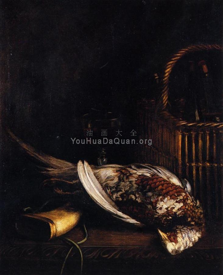 Still Life with Pheasant - 克劳德·莫奈